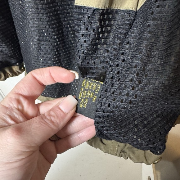 Hodgman Hunting/Fishing Jacket Hooded Mens Size XL Khaki/Black Nice!! - Picture 10 of 12